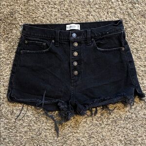 Abercrombie & Fitch high rise mom short -size 28 /6